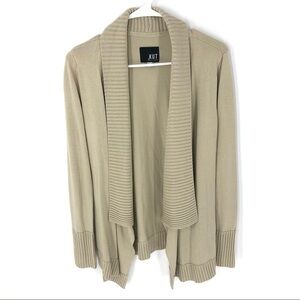 Kut From The Kloth Amabelle Open Cardigan XS Sweater Ribbed Capsule Granola